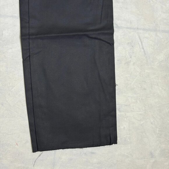 Dickies Chino Pants Womens Black Flat Front Workwear Straight Leg Size 16 UU NWT - Picture 12 of 16